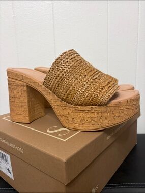 Seychelles platform heels cork size 9 New
